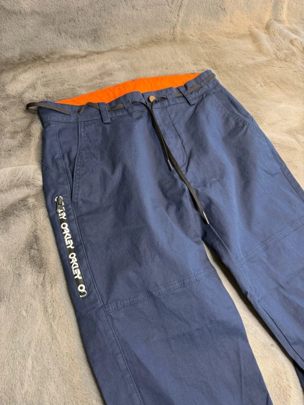 Oakley Navy Performance Pants Men’s 33‎ Athletic Fit Tech Outdoor Casual